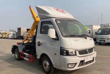 國六東風(fēng)途逸3-4方車廂可卸式垃圾車