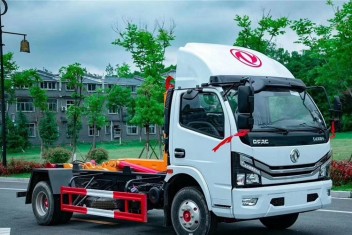 國六東風(fēng)8方車廂可卸式垃圾車